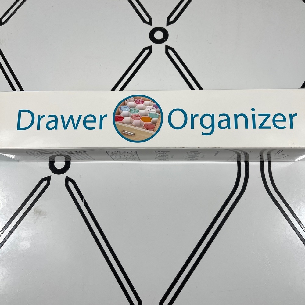 White Drawer Organizer for Home Storage - Picture 5 of 9